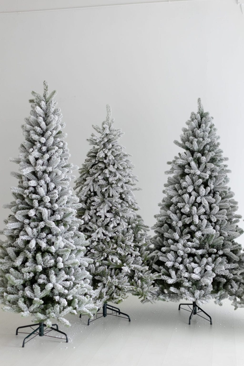 What's the Difference?! Find the Perfect holiday flocked Christmas tree