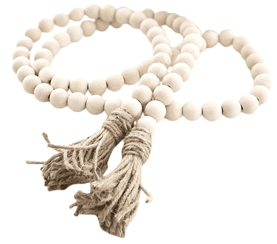 Wood Bead Garland