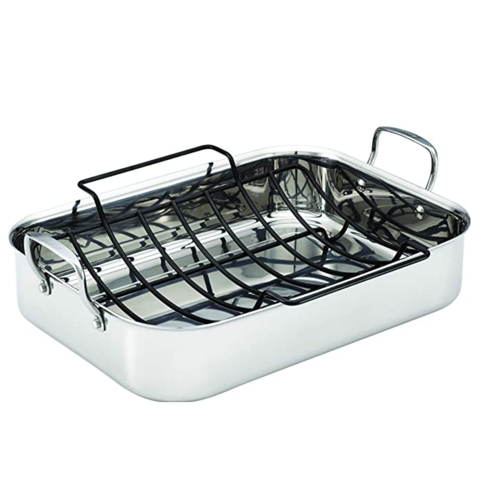 Anolon Triply Clad Stainless Steel Roaster
