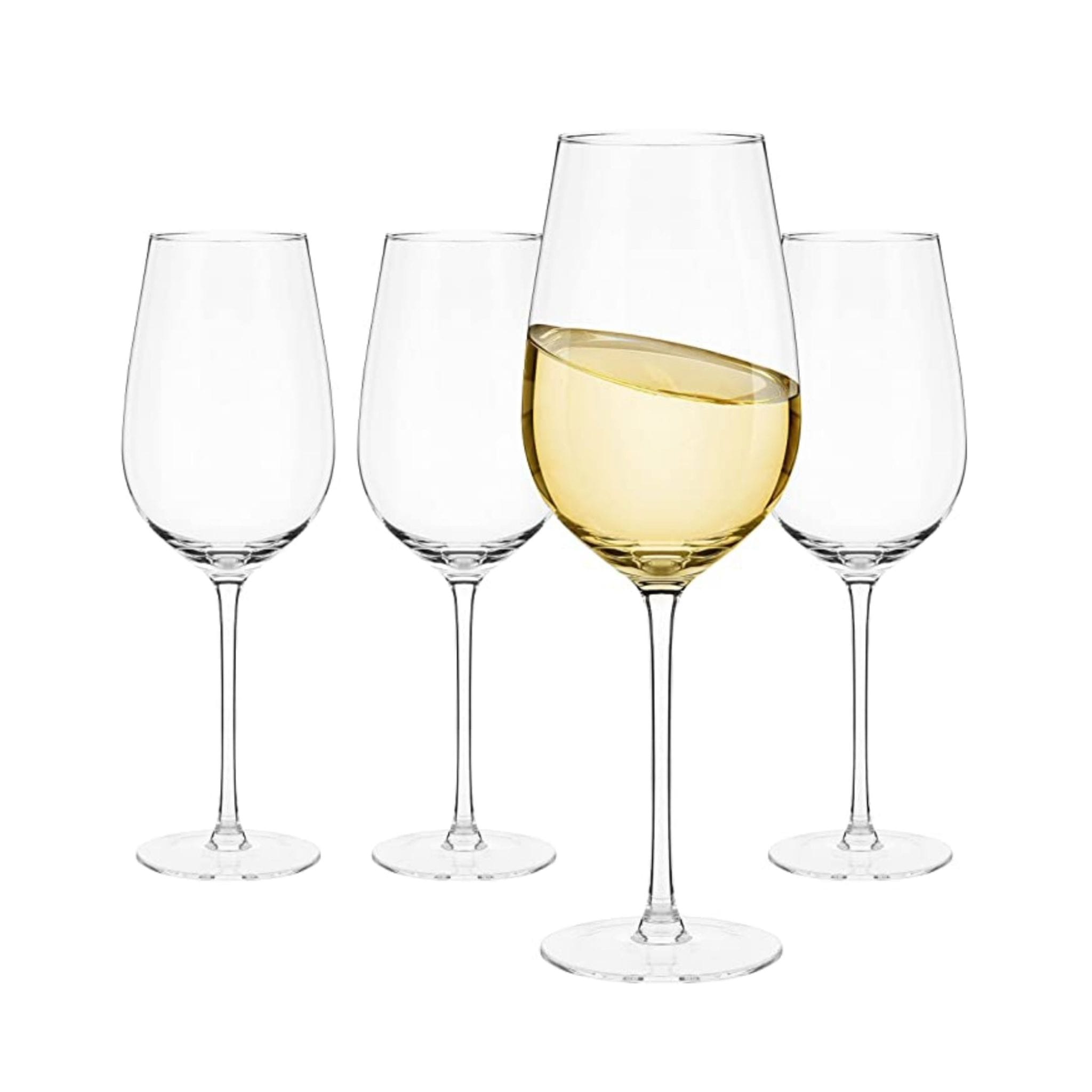 White Wine Glasses Set of 4