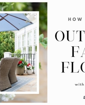 How to Style Outdoor Flowers