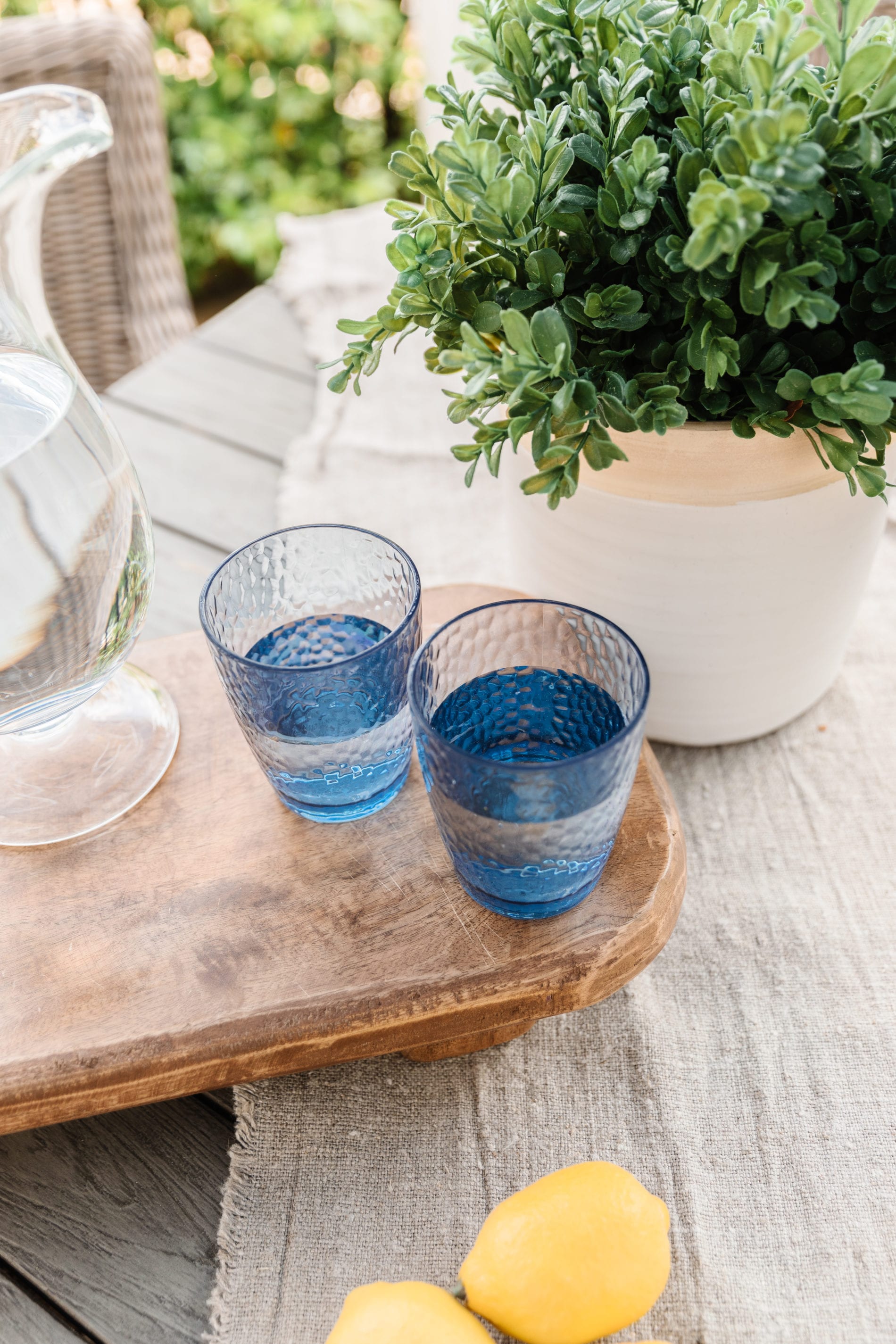 Proof you CAN use fake flowers outside!