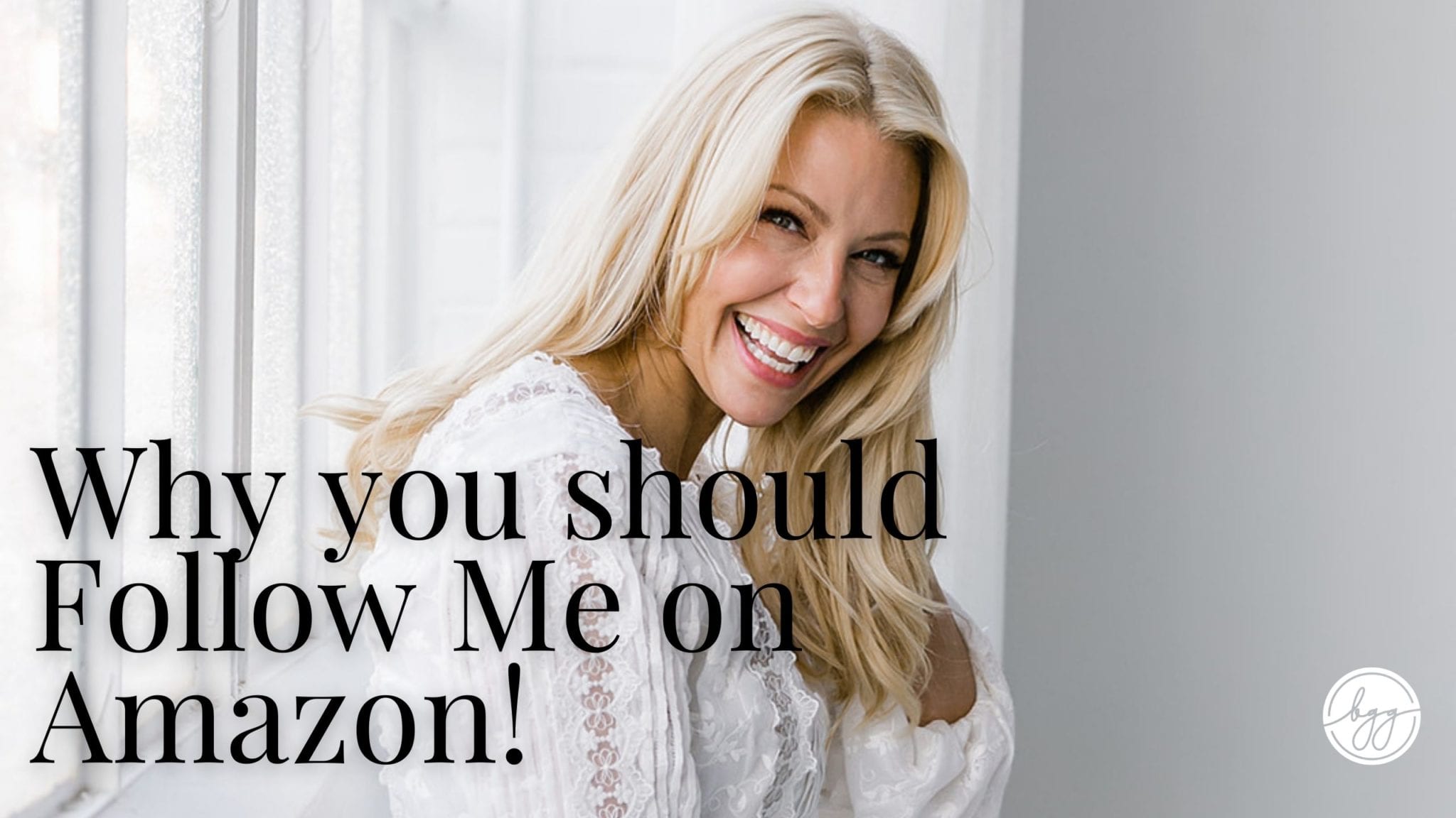 Kelly Page, lifestyle influencer BlueGrayGal, is an A-List Amazon Live streamer. This is a video about why you should follow her her Amazon affiliate program page!