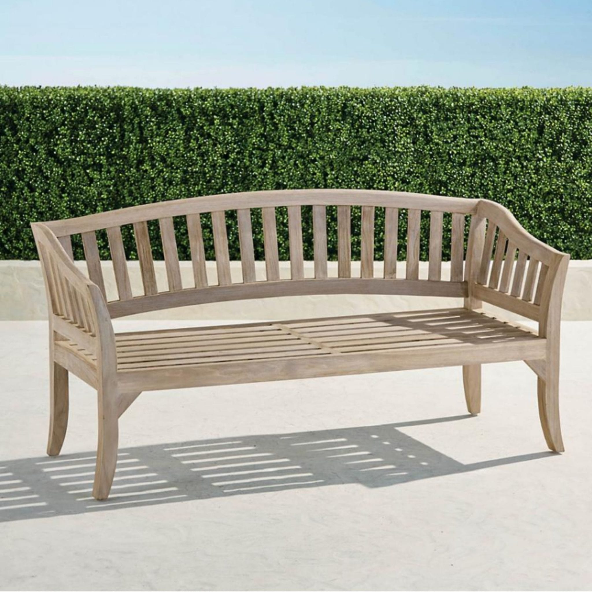 Frontgate Portola Teak Garden Bench