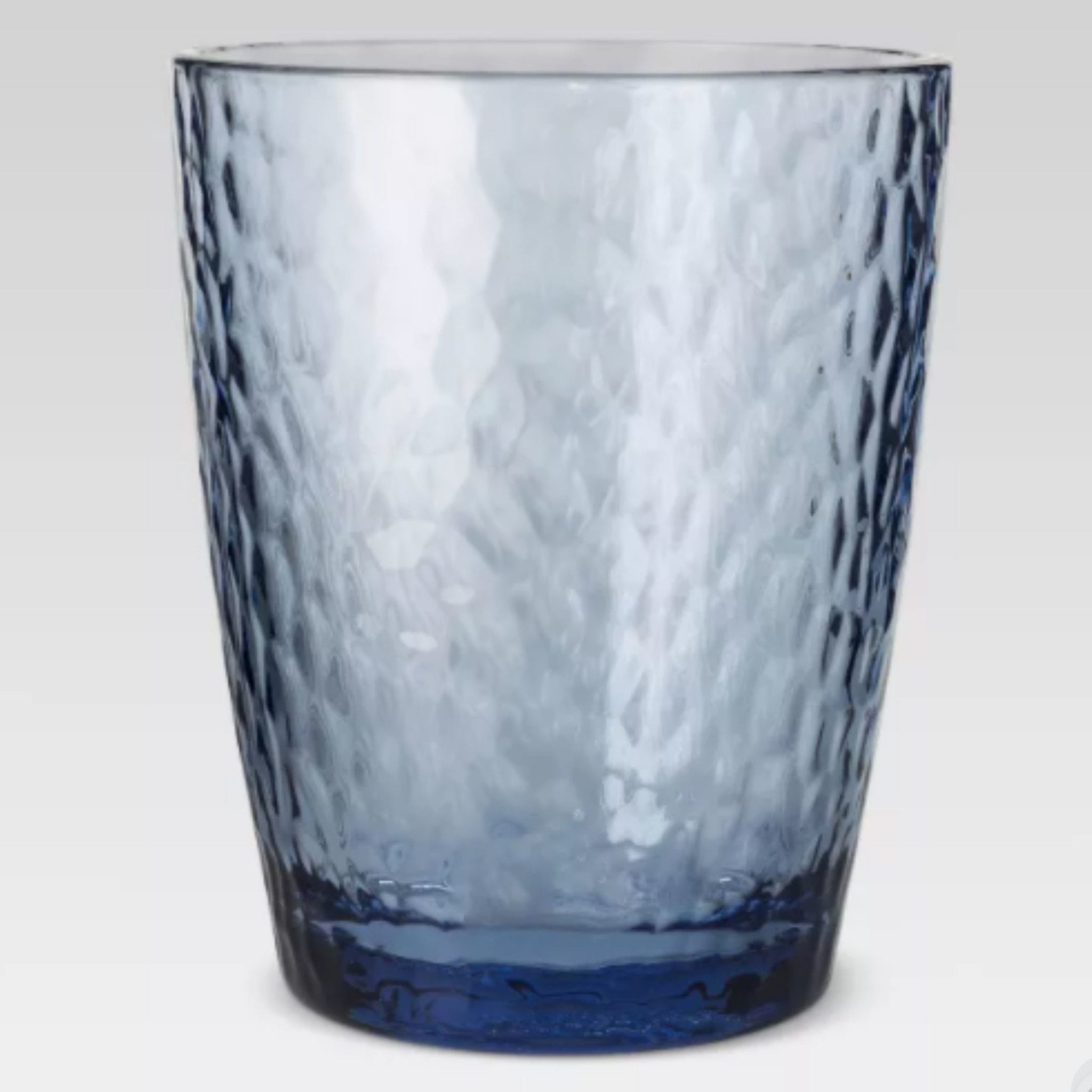 Plastic Textured Short Tumbler 13oz Blue by Threshold