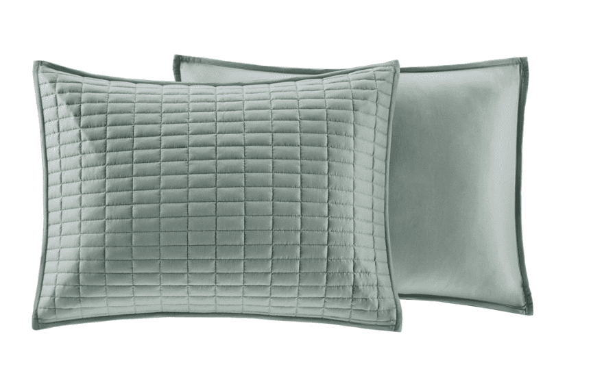 Celadon Bed Shams from Wal-Mart