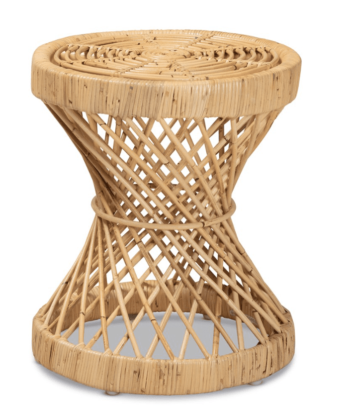 Rattan End Table from Wal-Mart