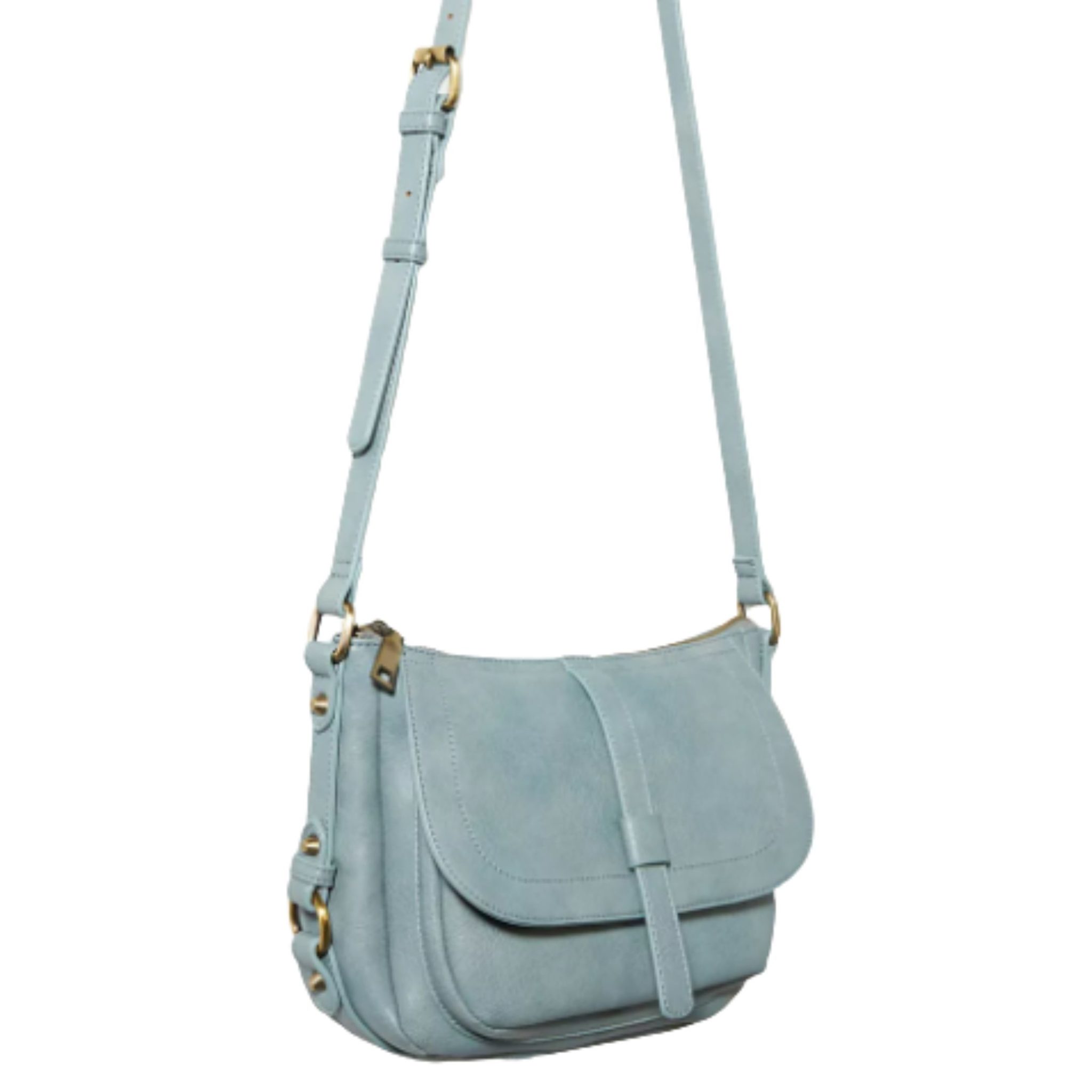 Anthropologie Blue Crossbody Bag
