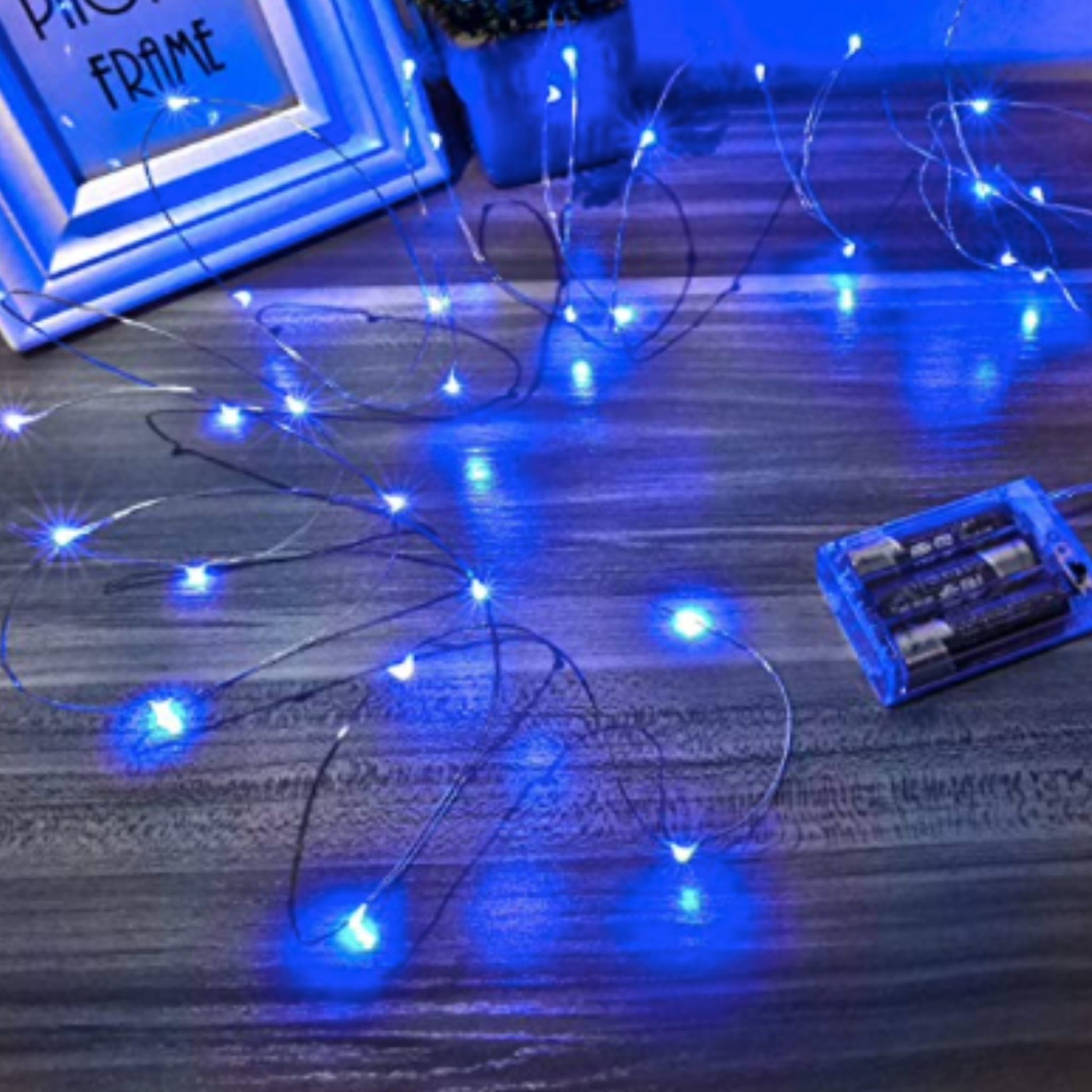 Blue lights