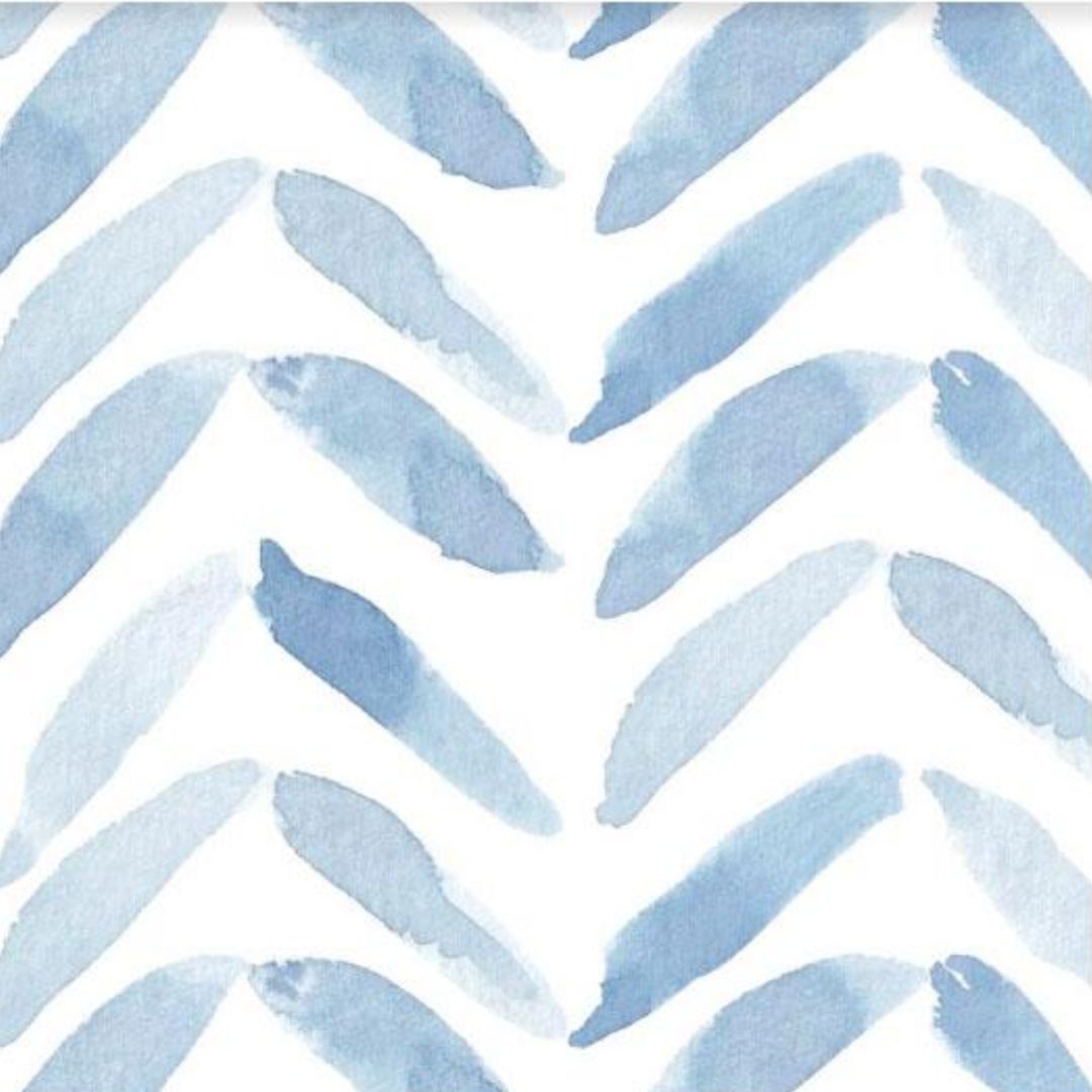 Blue Chevron Wallpaper