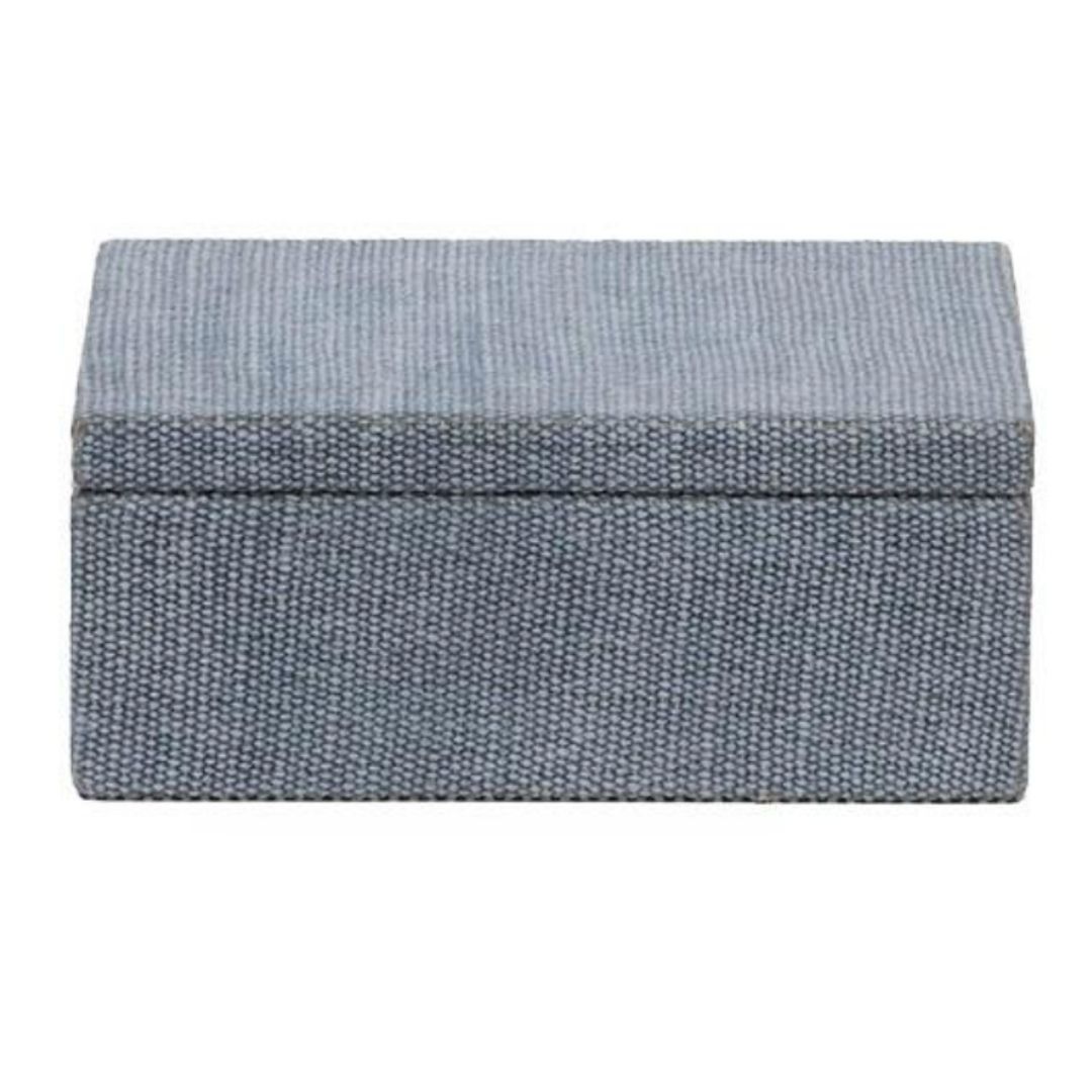 Blue Jute Decorative Box