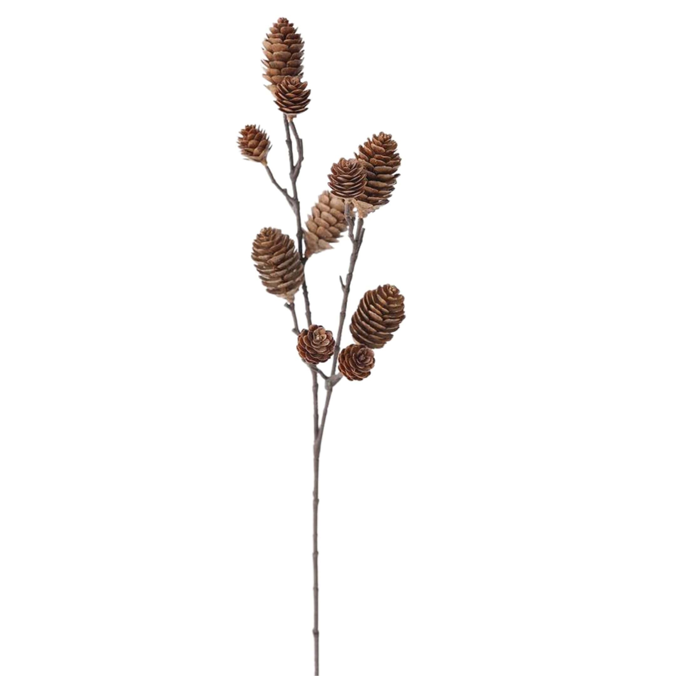 Plastic Pine Cone Decor