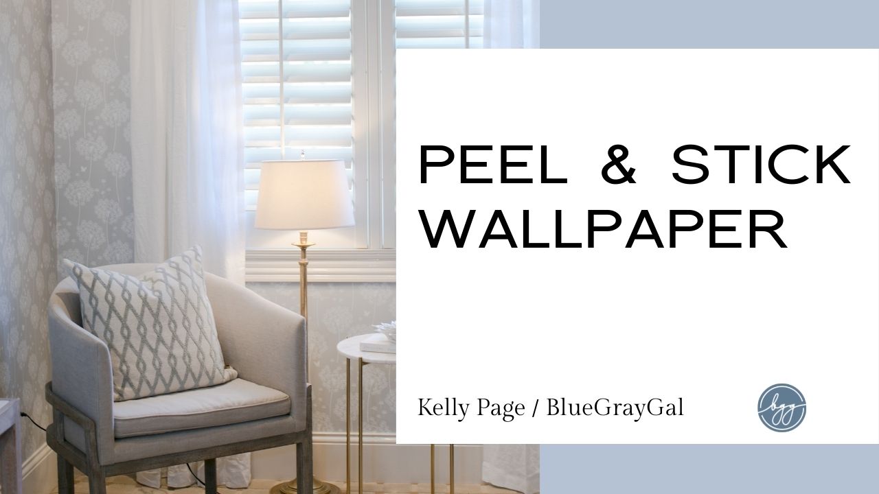 How to Hang Peel and Stick Wallpaper