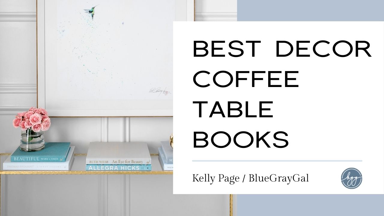 7 best interior design coffee table books to style your coffee table with!