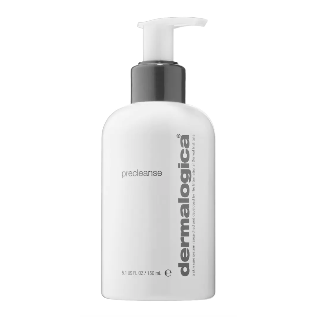 Use this Dermalogica precleanse oil along with the Dermalogica special cleansing gel. Add is the dermalogica skin prep scrub for the full cleansing experience.