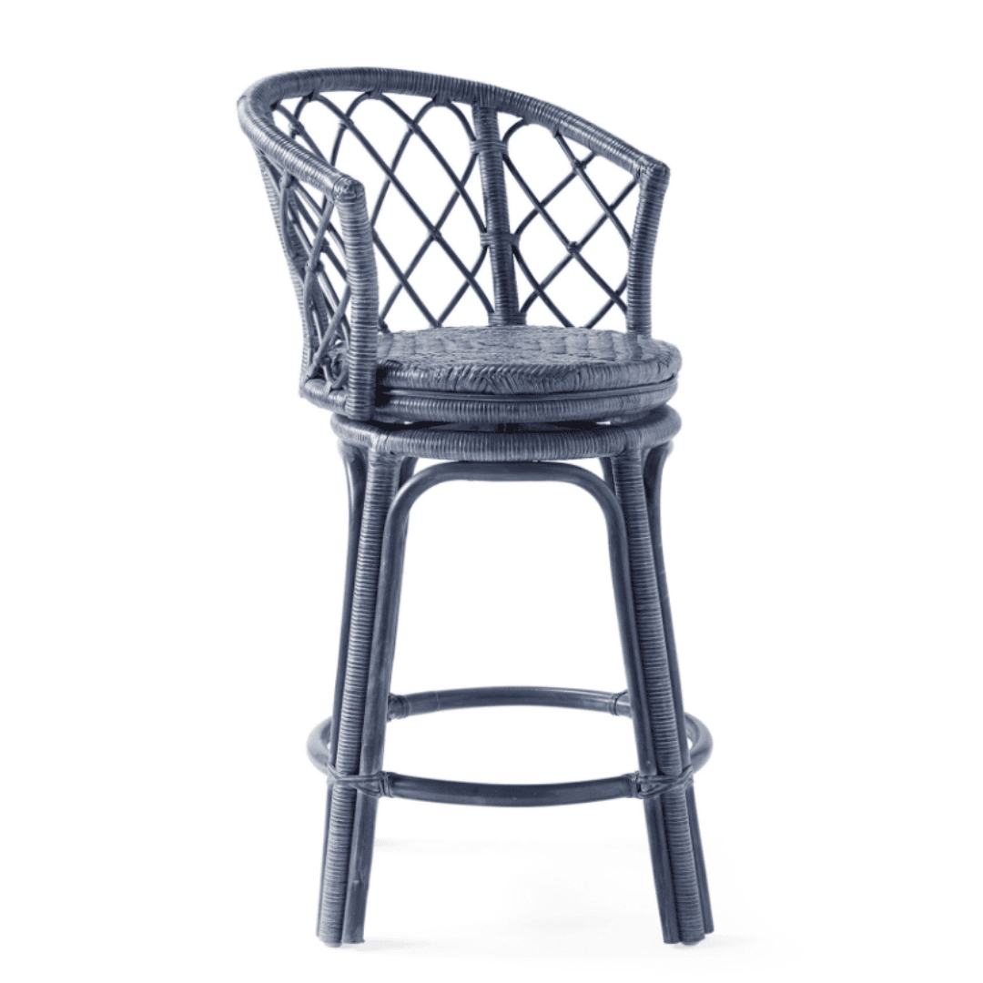 Avalon Light Blue Bar Stools.