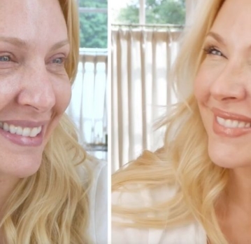 A Crazy Before & After with Tinted Moisturizer!