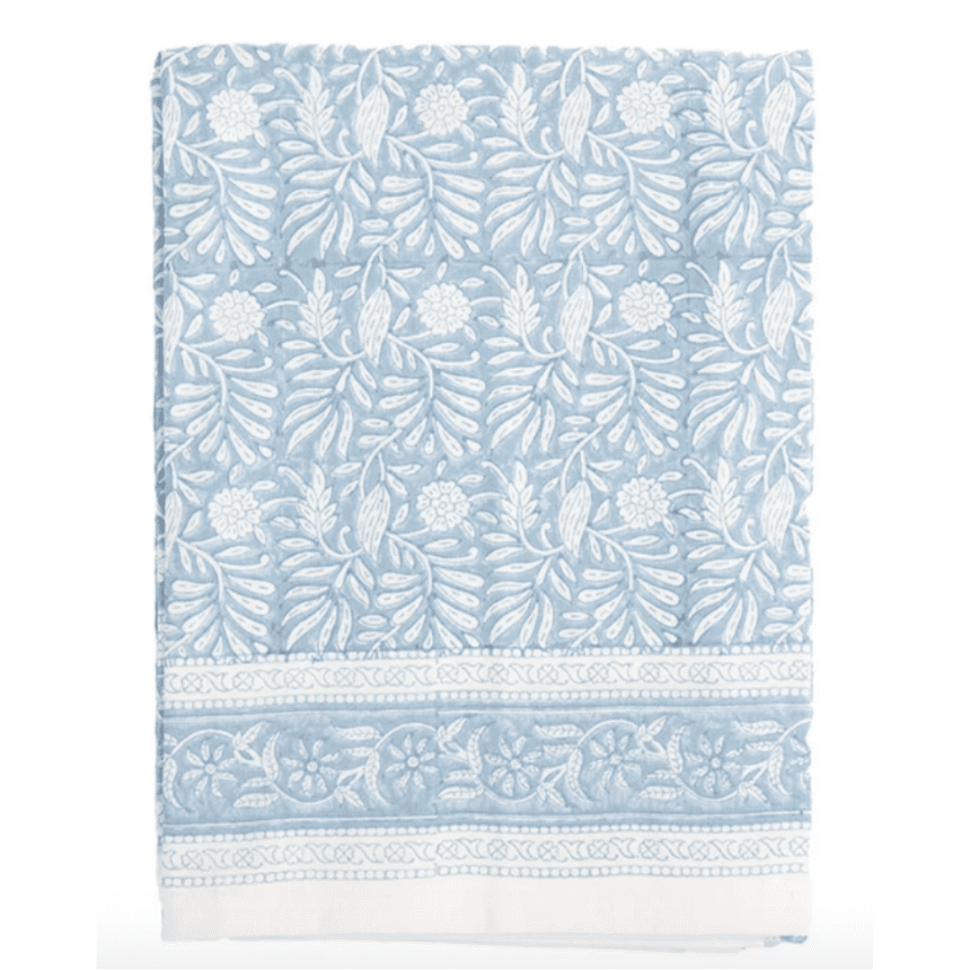 Blue Jasmine tabelecloth