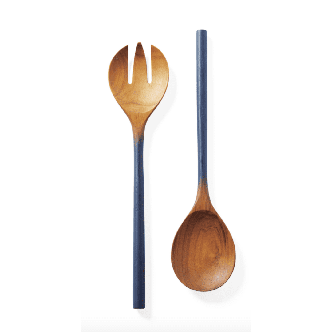 Blue Ombre serving set.