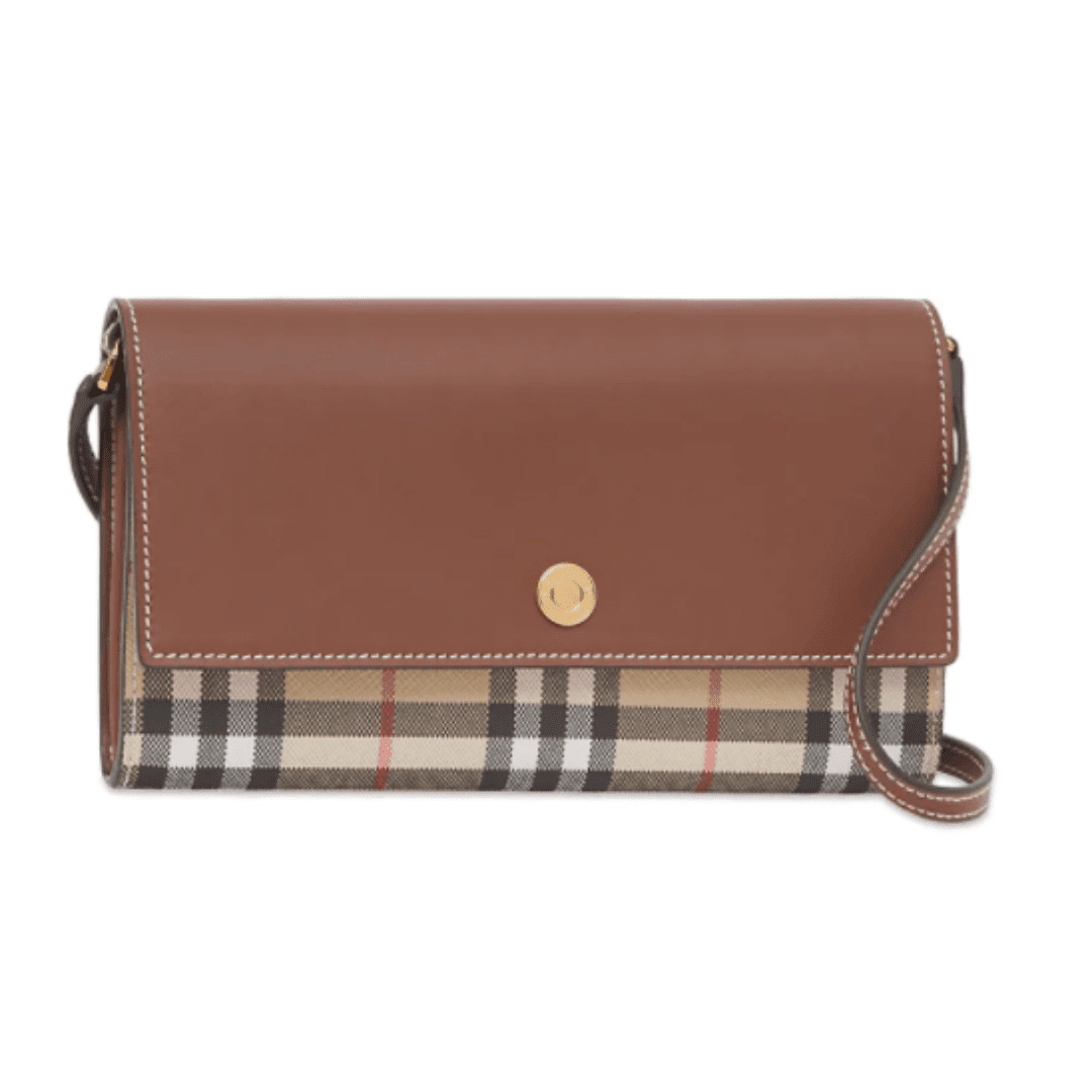 Burberry Saks Waller for the minimalist with a leather strap.