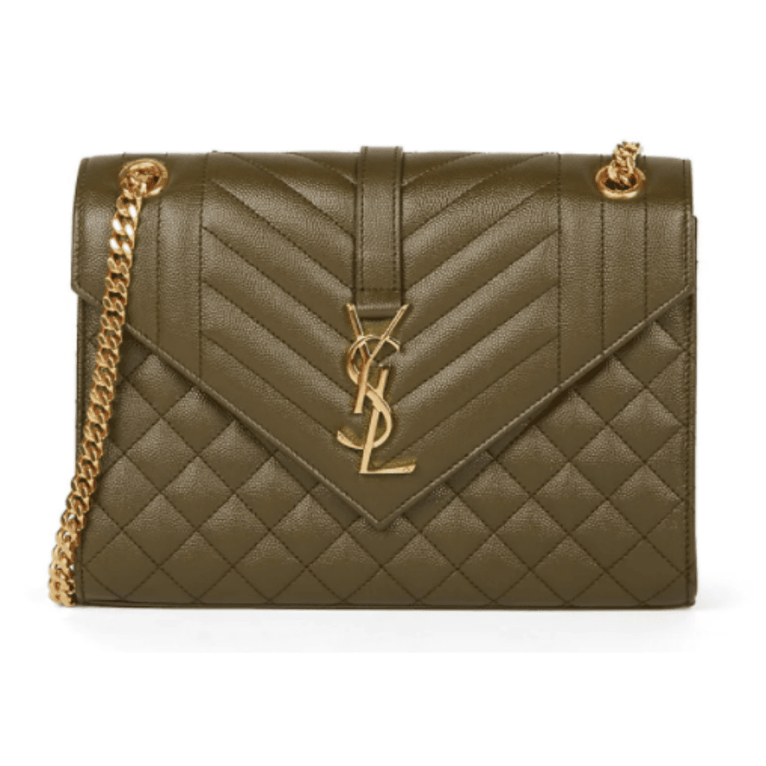 YSL Saks bag — envelope leather should bag