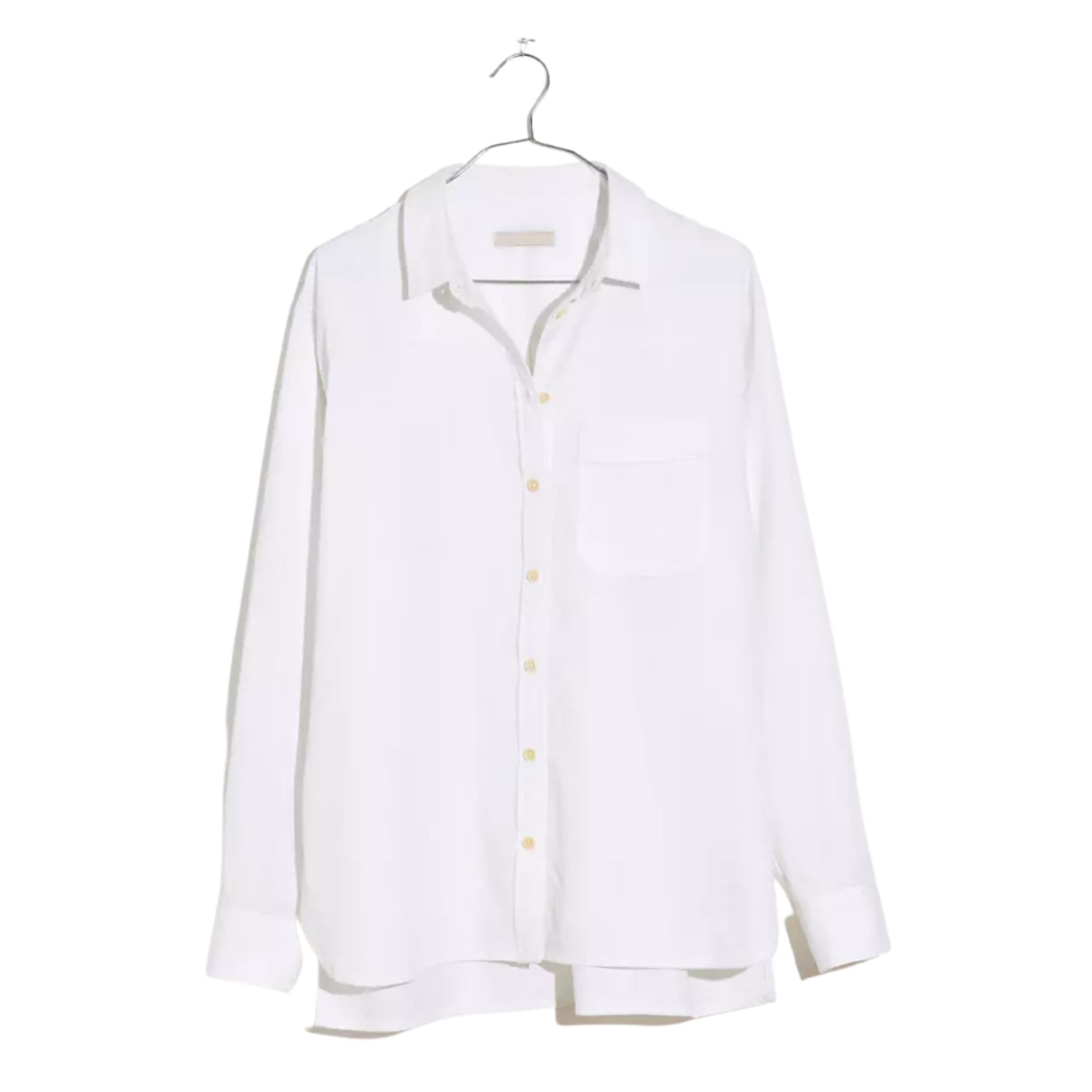 White Oversized Ex-Boyfriend Shirt