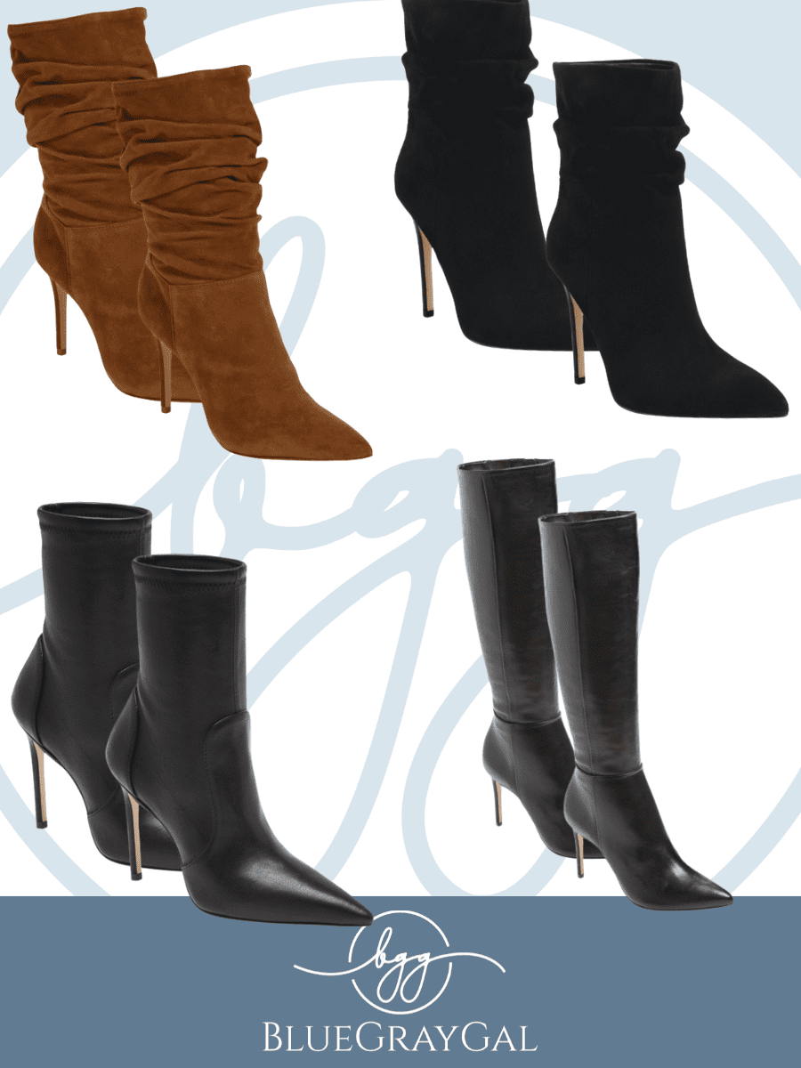 Boots to wear with cocktail dresses