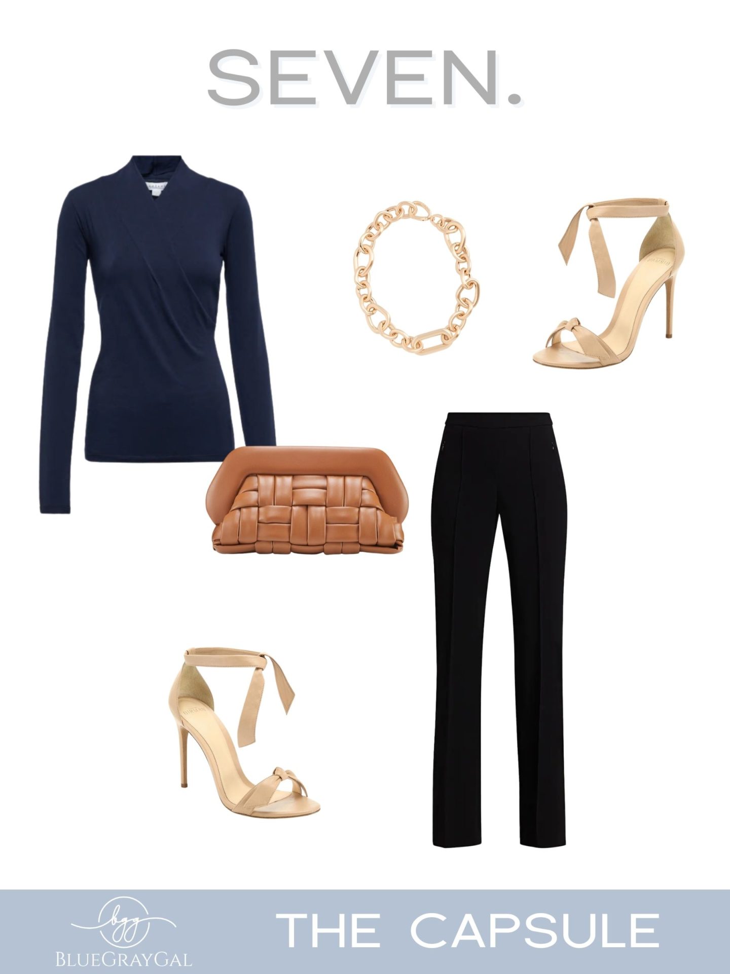 A capsule travel wardrobe with a nice dinner in Europe outfit idea.